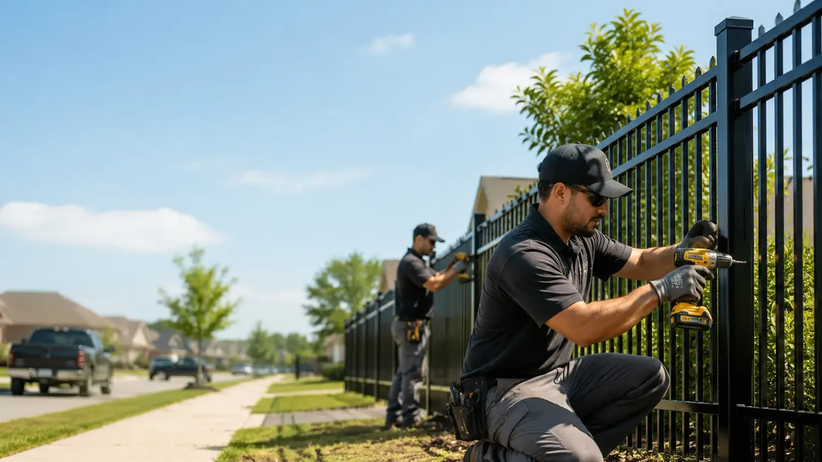Metal Fence Installation in Waukesha, WI
